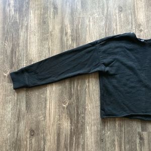 Forever 21 Cropped Crewneck Sweatshirt